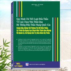 Quy Định Chi Tiết Luật Đấu Thầu Về Lựa Chọn Nhà Thầu Qua Hệ Thống Đấu Thầu Mạng Quốc Gia, Cung Cấp, Đăng Tải Thông Tin Về Đấu Thầu, Lộ Trình Áp Dụng Lựa Chọn Nhà Thầu Qua Mạng Và Quản Lý, Sử Dụng Giá Trị Bảo Đảm Dự Thầu