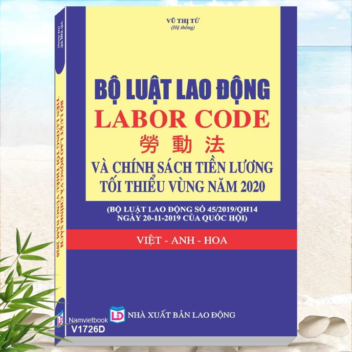 Sách Bộ Luật Lao Động 2019 - Labor Code Và Chính Sách Tiền Lương Tối Thiểu Vùng Năm 2020 (Việt - Anh - Hoa) - Nghiệp vụ Kế toán trưởng Doanh nghiêp, HCSN