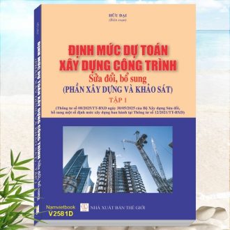 Sách Định Mức Dự Toán Xây Dựng Công Trình