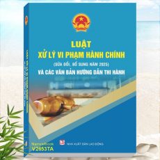 Sách Luật Xử Lý Vi Phạm Hành Chính sửa đổi, bổ sung năm 2025