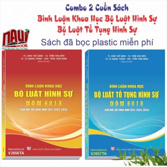 Combo 2 Cuốn Sách Bình Luận Khoa Học Bộ Luật Hình Sự, Bộ Luật Tố Tụng Hình Sự