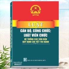 Luật Cán Bộ, Công Chức; Luật Viên Chức